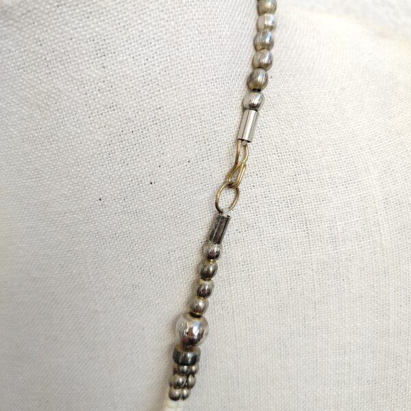 Vintage Hand Made Bone Engraved Amazing Necklace - Image 7