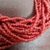 20 Strands necklace Possible Coral? Necklace 18" long - Image 2