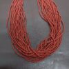 20 Strands necklace Possible Coral? Necklace 18" long - Image 6