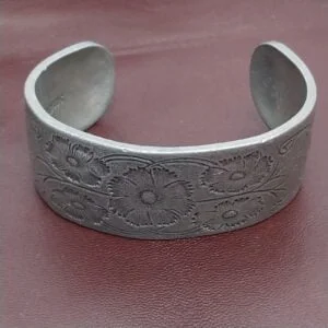 Sallsbury Pewter Handcuff Bracelet Month of October Bracelet !