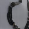 Vintage Handmade Large Green Beads Necklace Olive Green 28" long - Image 3