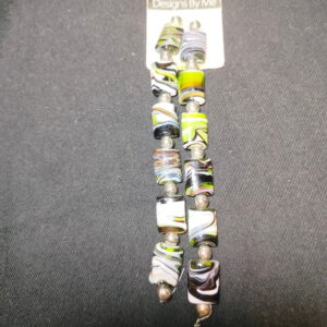 Handmade beads signed Designs By Me 26pcs
