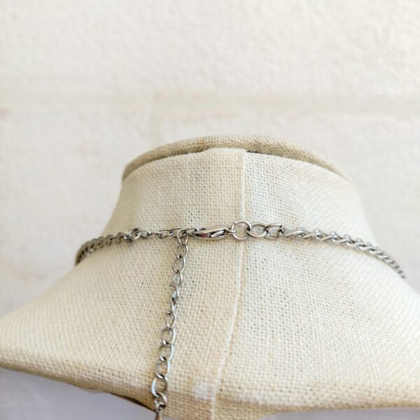 Stunning silver tone Star charm Pendant Necklace - Image 4