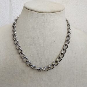 Chunky Silver Chain Necklace