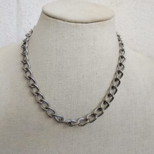 Chunky Silver Chain Necklace