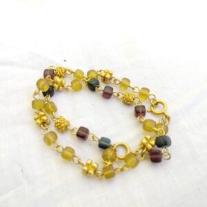 Vintage Style Multi-Colored Bead Bracelet