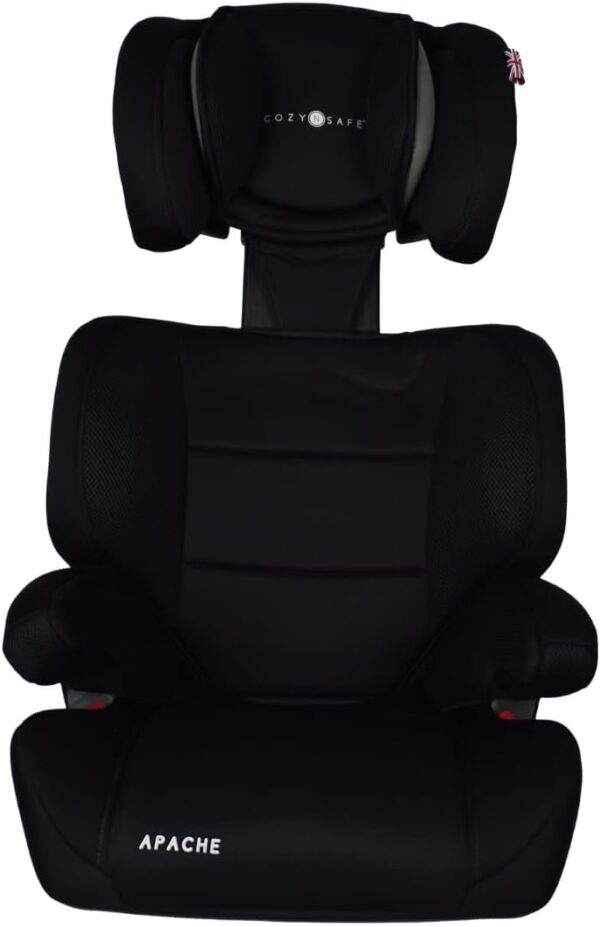 Cozy N Safe Apache Group 2/3 (15Kg-36Kg, 9 Months - 12 Years), Forward Facing Child Car Seat (Grey) - Image 5