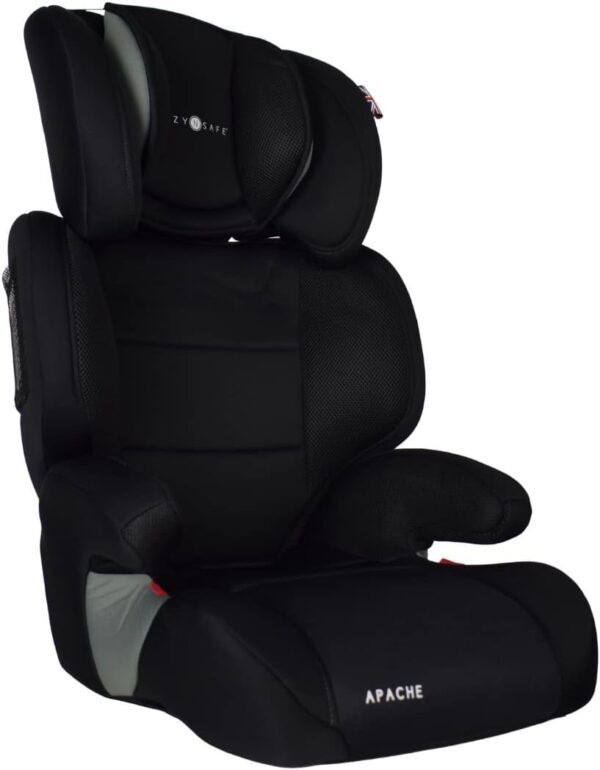 Cozy N Safe Apache Group 2/3 (15Kg-36Kg, 9 Months - 12 Years), Forward Facing Child Car Seat (Grey) - Image 3