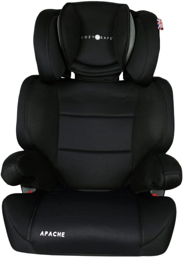 Cozy N Safe Apache Group 2/3 (15Kg-36Kg, 9 Months - 12 Years), Forward Facing Child Car Seat (Grey) - Image 2
