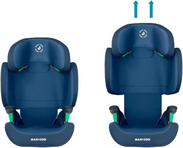Maxi-Cosi Morion i-Size, Child Car Seat, Group 2 3 Car Seat, From 100 up to 150 cm, From approx. 3.5 year up to 12 years, 15-36 kg, Basic Blue - Image 4