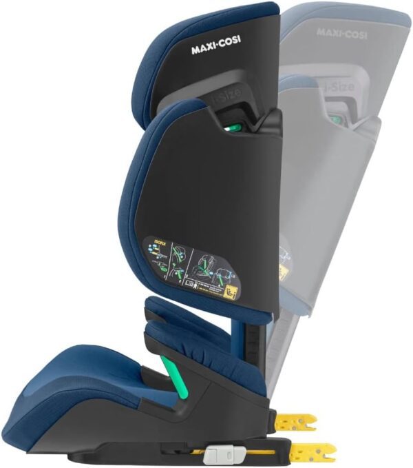Maxi-Cosi Morion i-Size, Child Car Seat, Group 2 3 Car Seat, From 100 up to 150 cm, From approx. 3.5 year up to 12 years, 15-36 kg, Basic Blue - Image 5