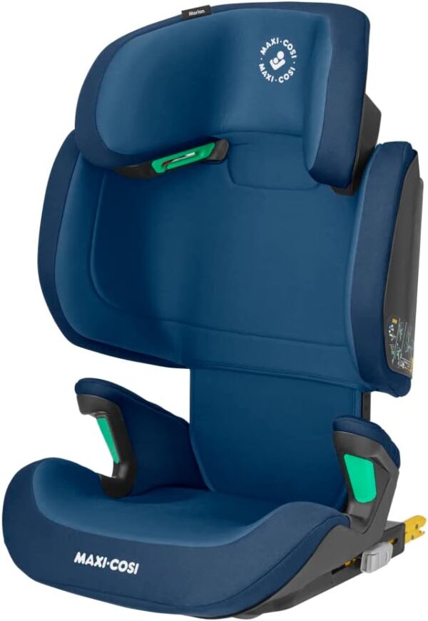 Maxi-Cosi Morion i-Size, Child Car Seat, Group 2 3 Car Seat, From 100 up to 150 cm, From approx. 3.5 year up to 12 years, 15-36 kg, Basic Blue