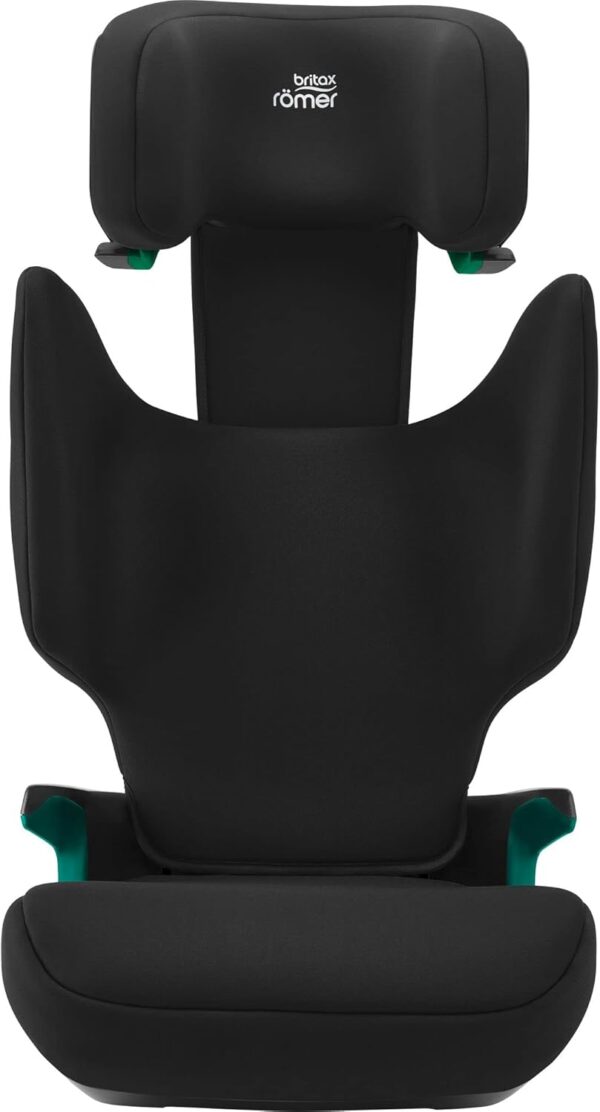 Britax Römer Discovery Plus 2-3.5 Years to 12 Years Forward Facing - I-Size Safety Standards - Adjustable Backrest & Headrest - Highback Booster Protection - Made in Germany - Space Black - Image 4