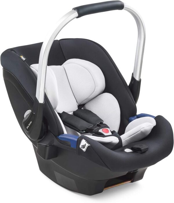 Hauck Ipro Baby I-Size Carrier With Two Piece Newborn Reducer, Evolutive, Lightweight, Compatible Isofix Base, Car Seat For Group 0+ Up To 13 Kg, Black - Image 19