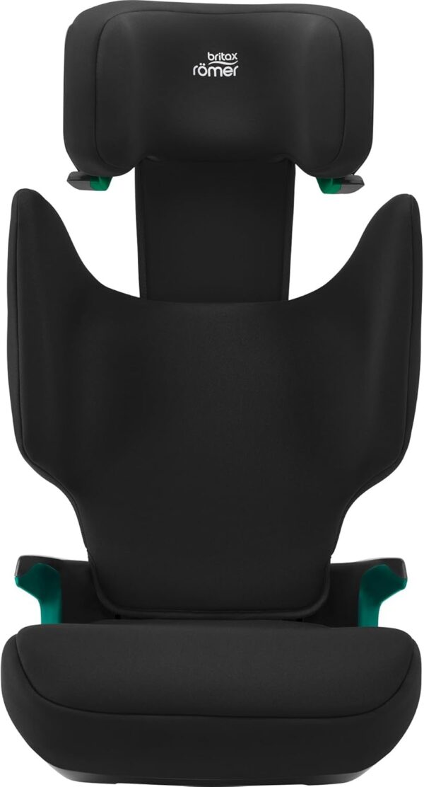 Britax Römer Discovery Plus 2-3.5 Years to 12 Years Forward Facing - I-Size Safety Standards - Adjustable Backrest & Headrest - Highback Booster Protection - Made in Germany - Space Black - Image 3