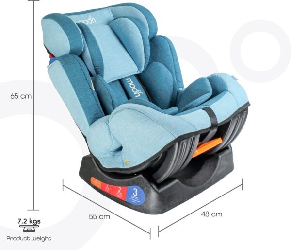 Moon - Sumo Babyinfant Car Seat Group 0,1,2 - Aqua Blue - Image 4