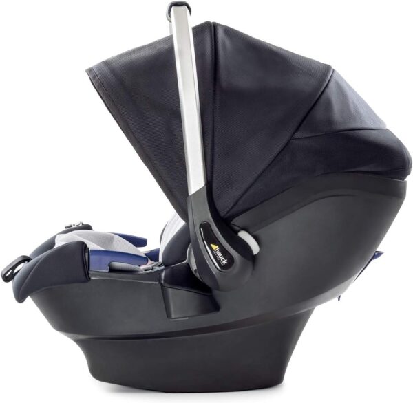 Hauck Ipro Baby I-Size Carrier With Two Piece Newborn Reducer, Evolutive, Lightweight, Compatible Isofix Base, Car Seat For Group 0+ Up To 13 Kg, Black - Image 17