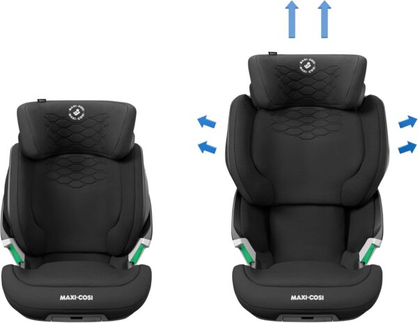 Maxi-Cosi Kore Pro I-Size Child Car Seat, Isofix Installation, Clickassist, 3.5-12 Years, 100-150 cm, Authentic Black - Image 15