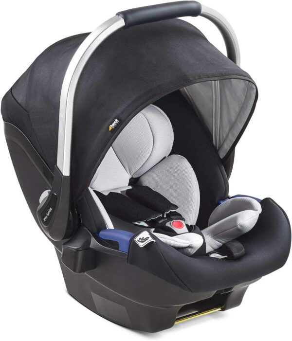 Hauck Ipro Baby I-Size Carrier With Two Piece Newborn Reducer, Evolutive, Lightweight, Compatible Isofix Base, Car Seat For Group 0+ Up To 13 Kg, Black