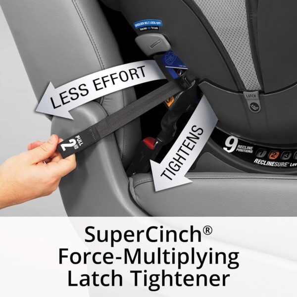 Chicco Nextfit Max Zip Air Convertible Car Seat 2 30 Kg, Vero, 22.75X19X29.2 Inch (Pack Of 1) - Image 14
