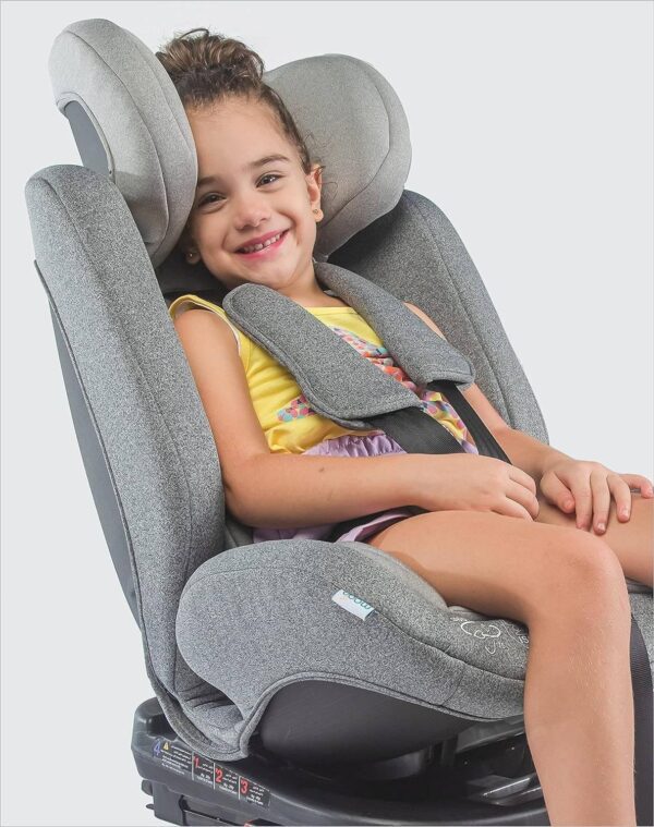 The Moon Brand Rover -Baby/Infant Car seat Group(0+,1,2,3) (0-12 years) 360° Rotate - Brown - Image 4