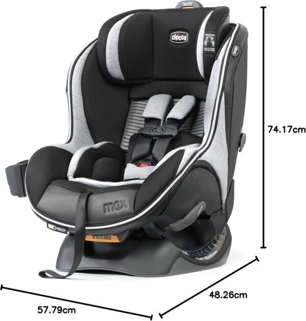 Chicco Nextfit Max Zip Air Convertible Car Seat 2 30 Kg, Vero, 22.75X19X29.2 Inch (Pack Of 1) - Image 16