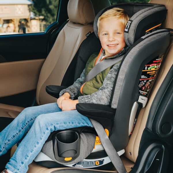 Chicco MyFit ClearTex Harness + Booster Car Seat 2y-12y, Shadow - Image 3