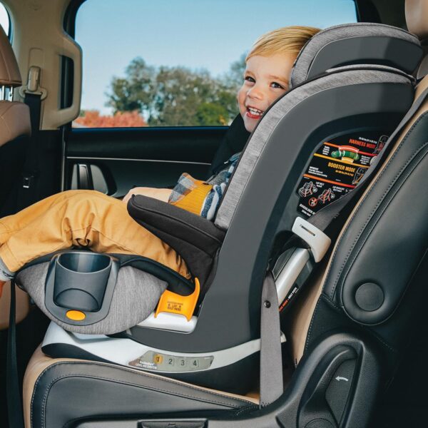 Chicco MyFit ClearTex Harness + Booster Car Seat 2y-12y, Shadow - Image 4