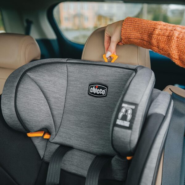 Chicco MyFit ClearTex Harness + Booster Car Seat 2y-12y, Shadow - Image 9