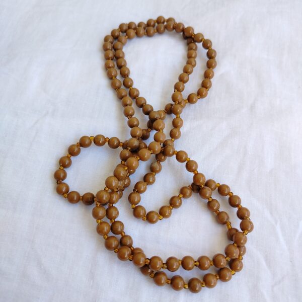 Brown beads necklace - Image 3