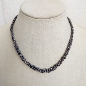 Natural stone necklace