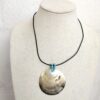 Mother of pearl pendant necklace