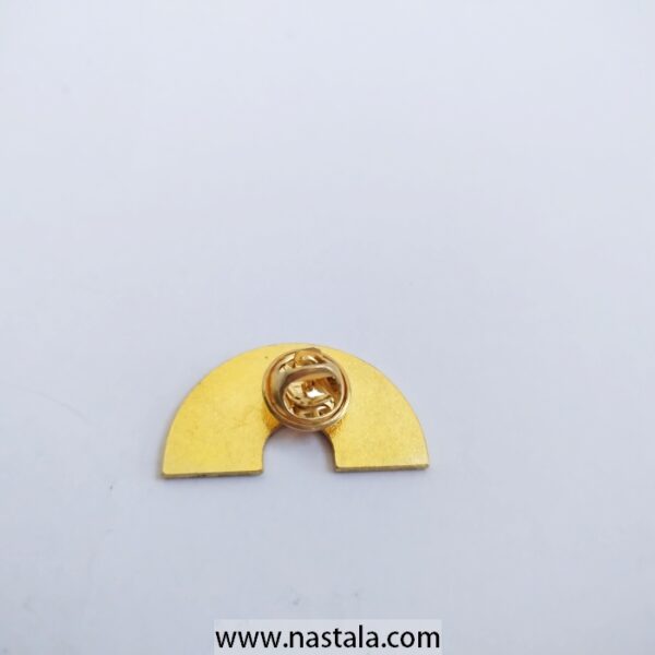 A colorful rainbow enamel pin | دبوس إيناميل مع قوس قزح ملون - Image 2