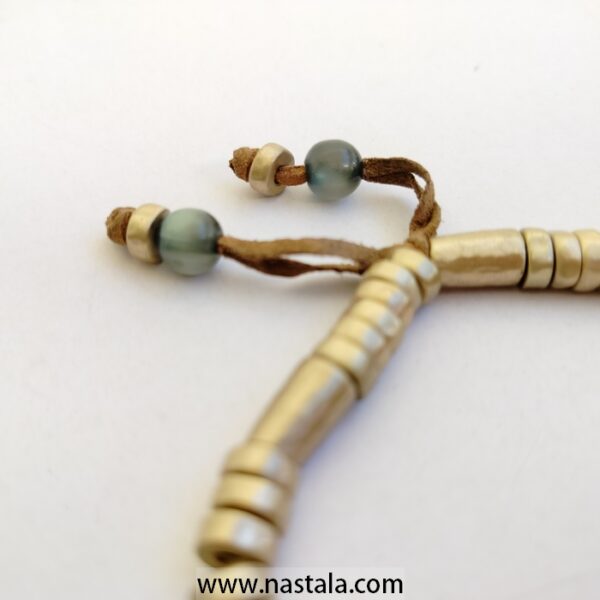 Heavy Brass Rings Bracelet - Image 2