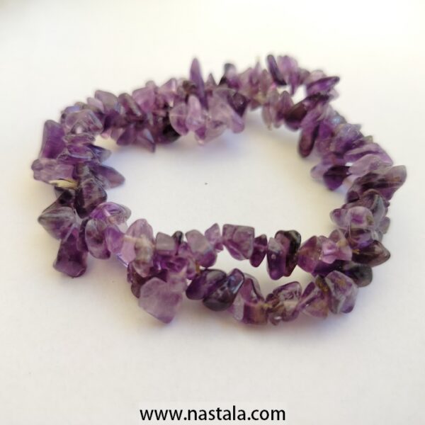 Natural amethyst Bracelet - Image 2