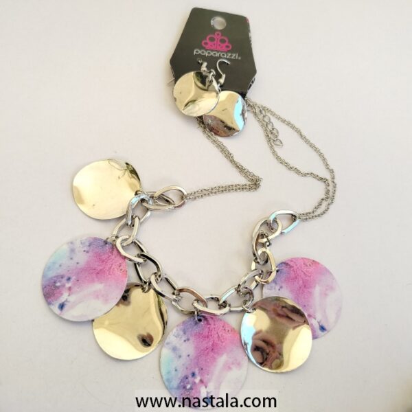 Necklace with earings set - Image 3