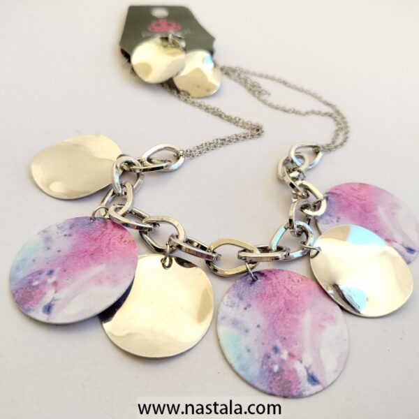 Necklace with earings set - Image 2
